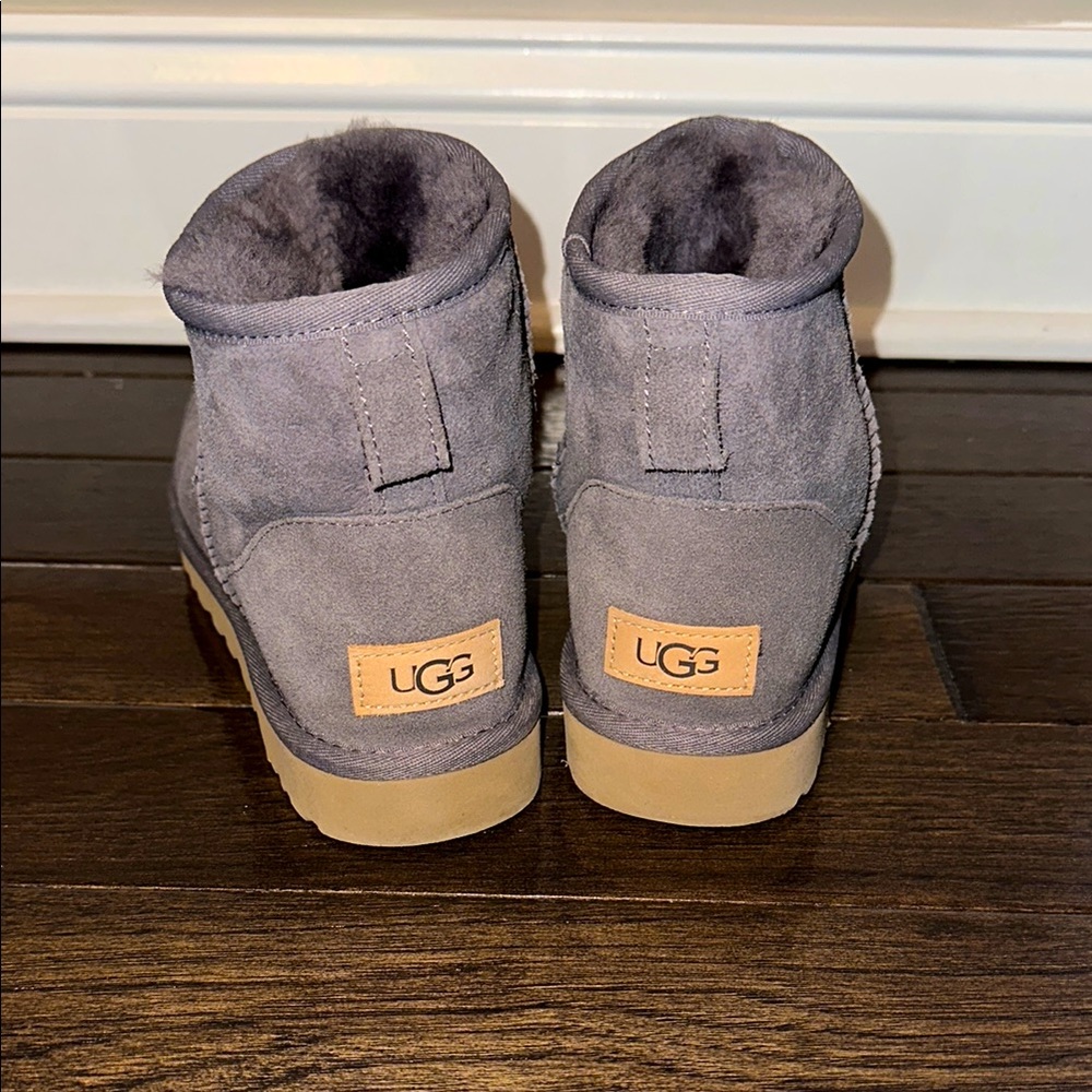 UGG purple Classic mini Suede Boots